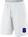 Set Broeknummers Strijkletters Impact Flock Royal Blauw - afb. 1