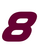 Set Broeknummers Strijkletters Pep Flex Burgundy - afb. 2