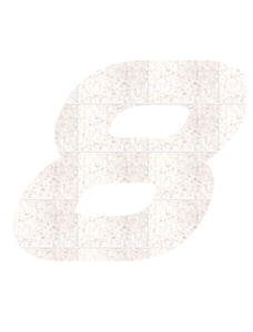 Set Broeknummers Strijkletters Pep Glitter Wit - afb. 2