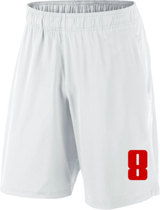 Set Broeknummers Strijkletters Pum Metallics Rood Metallic - afb. 1