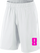 Set Broeknummers Strijkletters Pum Flock Neon Roze - afb. 1