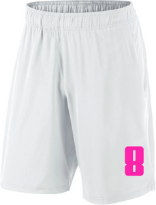 Set Broeknummers Strijkletters Pum Glow in the Dark Roze - afb. 1