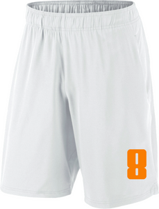 Set Broeknummers Strijkletters Pum Glow in the Dark Oranje - afb. 1