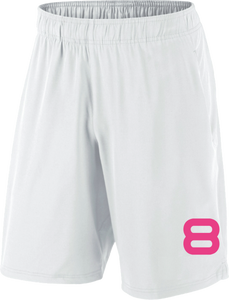 Set Broeknummers Strijkletters Quant Polyester Ondergrond Neon Roze - afb. 1