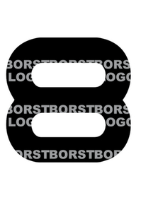 Set Broeknummers Strijkletters Quant Flex BORSTLOGO - afb. 2