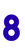 Set Rugnummers Strijkletters Alba Flex Royal Blauw - afb. 2