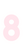 Set Rugnummers Strijkletters Alba Flex Pastel Roze - afb. 2