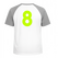 Set Rugnummers Strijkletters Alba Flock Neon Geel - afb. 1