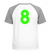 Set Rugnummers Strijkletters Alba Flock Neon Groen - afb. 1