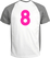 Set Rugnummers Strijkletters Alba Glow in the Dark Roze - afb. 1