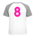 Set Rugnummers Strijkletters Alba Glow in the Dark Roze - afb. 1