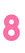 Set Rugnummers Strijkletters Alba Glitter Neon Pink Glitter 448 - afb. 2
