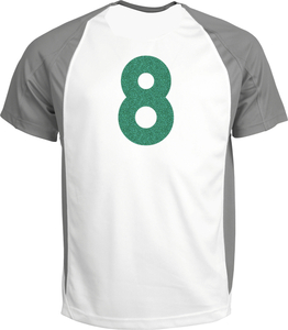 Set Rugnummers Strijkletters Alba Glitter Emerald Glitter 427 - afb. 1