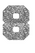 Set Rugnummers Strijkletters Fresh Glitter Silver 450 - afb. 2