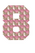 Set Rugnummers Strijkletters Fresh Design Leger Roze - afb. 2