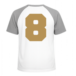 Set Rugnummers Strijkletters Fresh Flex Goud - afb. 1