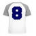 Set Rugnummers Strijkletters Fresh Flock Royal Blauw - afb. 1