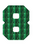 Set Rugnummers Strijkletters Fresh Holografische Groen - afb. 2