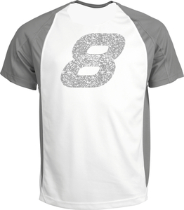 Set Rugnummers Strijkletters Pep Glitter Silver 450 - afb. 1