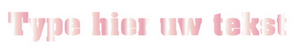 Set Rugnummers Strijkletters Pep Mirror Roze - afb. 2