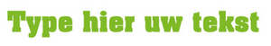 Set Rugnummers Strijkletters Pep Polyester Ondergrond Appelgroen - afb. 2