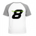 Set Rugnummers Strijkletters Pep Polyester Ondergrond Appelgroen - afb. 1