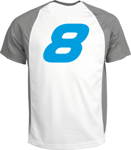 Set Rugnummers Strijkletters Pep Polyester Ondergrond Blauw - afb. 1