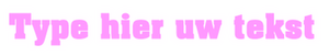 Set Rugnummers Strijkletters Pep Flex Neon Roze - afb. 2
