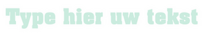 Set Rugnummers Strijkletters Pep Flex Pastel Groen - afb. 2
