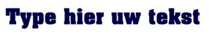 Set Rugnummers Strijkletters Pep Flex Donker Marine Blauw - afb. 2