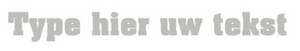 Set Rugnummers Strijkletters Pep Flex Heather Grijs - afb. 2