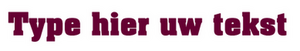 Set Rugnummers Strijkletters Pep Flex Burgundy - afb. 2
