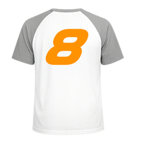 Set Rugnummers Strijkletters Pep Flex Neon Oranje