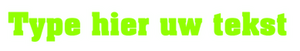 Set Rugnummers Strijkletters Pep Reflecterend Groen - afb. 2