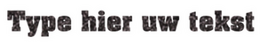 Set Rugnummers Strijkletters Pep Glitter Black Glitter 458 - afb. 2
