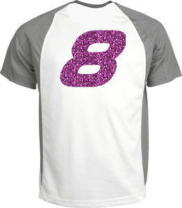 Set Rugnummers Strijkletters Pep Glitter Lavender 428 - afb. 1