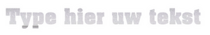 Set Rugnummers Strijkletters Pep Glitter Rainbow White 488 - afb. 2