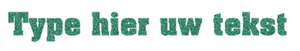 Set Rugnummers Strijkletters Pep Glitter Emerald Glitter 427 - afb. 2