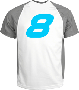 Set Rugnummers Strijkletters Pep Glow in the Dark Blauw - afb. 1