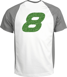 Set Rugnummers Strijkletters Pep Glitter Light Green Glitter 483 - afb. 1