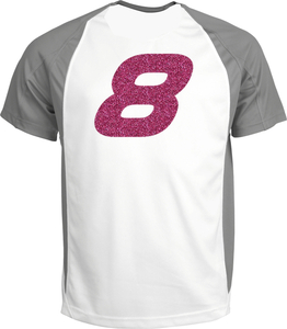 Set Rugnummers Strijkletters Pep Glitter Pink Glitter 457 - afb. 1