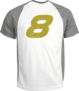 Set Rugnummers Strijkletters Pep Glitter Gold Glitter 451 - afb. 1