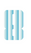 Set Rugnummers Strijkletters Pum Mirror Blauw - afb. 2