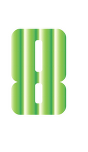 Set Rugnummers Strijkletters Pum Mirror Groen - afb. 2