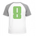 Set Rugnummers Strijkletters Pum Polyester Ondergrond Neon Groen - afb. 1