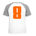 Set Rugnummers Strijkletters Pum Flex Oranje - afb. 1