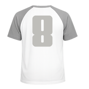 Set Rugnummers Strijkletters Pum Flex Heather Grijs - afb. 1