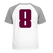 Set Rugnummers Strijkletters Pum Flex Burgundy - afb. 1