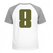 Set Rugnummers Strijkletters Pum Flock Khaki Groen - afb. 1