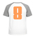 Set Rugnummers Strijkletters Pum Flex Pastel Oranje - afb. 1
